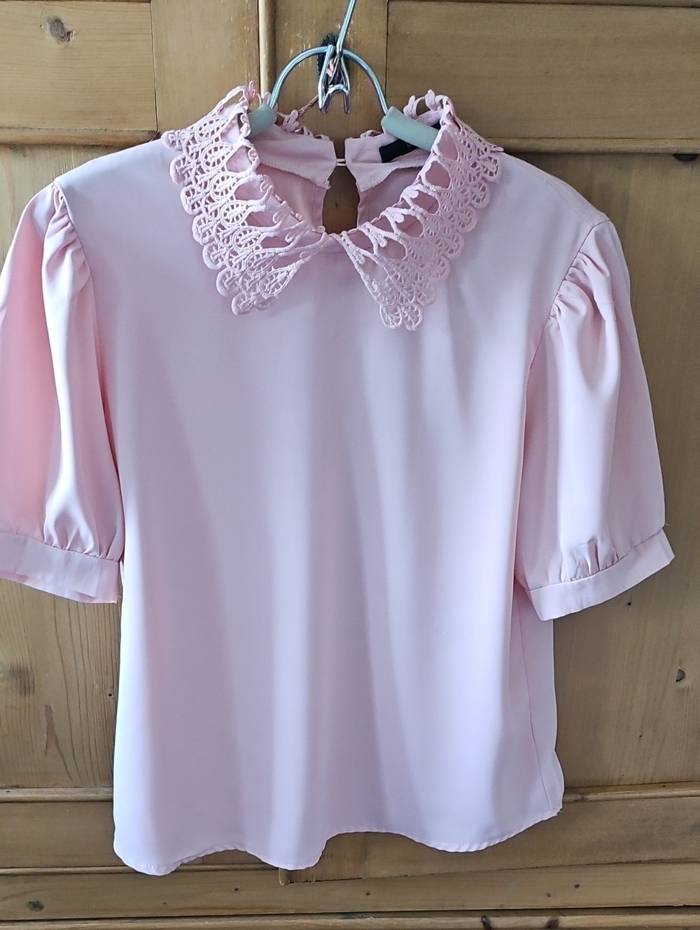 Short Puff Sleeve Top Size L
